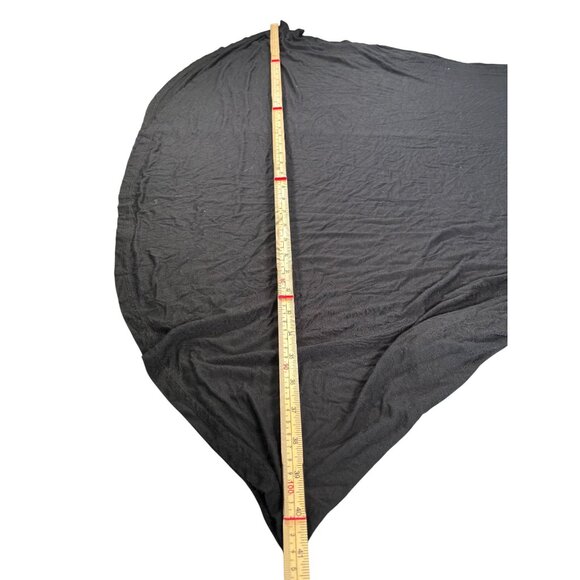 Black Long-Sleeve A-Line Tunic Dress By JollieLovin Plus Size 3X Flowy Fit - Picture 9 of 10